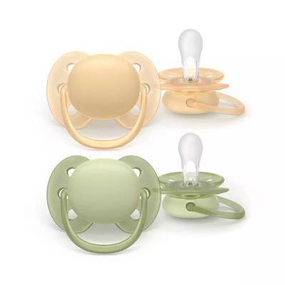PHILIPS AVENT „Ultra soft“ Čiulptukas, silikoninis nuo 6-18 mėn. N2 SCF091/45