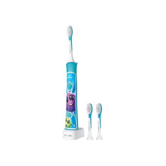 PHILIPS elektrinis dantų šepetėlis SONICARE FOR KIDS, mėlyna spalva, HX6322/04, 1 vnt