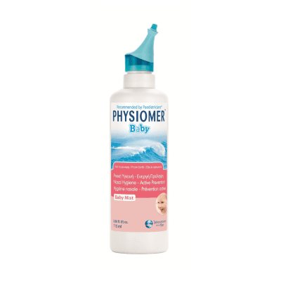 PHYSIOMER Baby izotoninis nosies purškalas kūdikiams ir vaikams, 115 ml