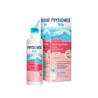 PHYSIOMER® Baby nosies purškalas kūdikiams, 115 ml