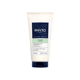 PHYTO apimties suteikiantis kondicionierius ploniems, prigludusiems plaukams VOLUME, 175 ml