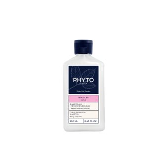 PHYTO drėkinantis šampūnas banguotiems, garbanotiems plaukams CURLS, 250 ml