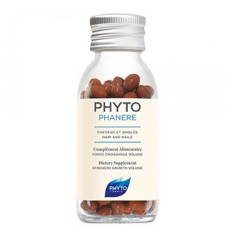 PHYTO maisto papildas plaukų ir nagų priežiūrai PHYTOPHANERE, 120 kapsulių