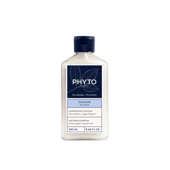 PHYTO minkštinamasis šampūnas visų tipų plaukams SOFTNESS, 250 ml