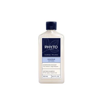 PHYTO minkštinamasis šampūnas visų tipų plaukams SOFTNESS, 500 ml