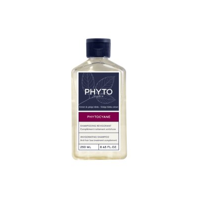 PHYTO PHYTOCYANE šampūnas nuo plaukų slinkimo moterims, 250 ml
