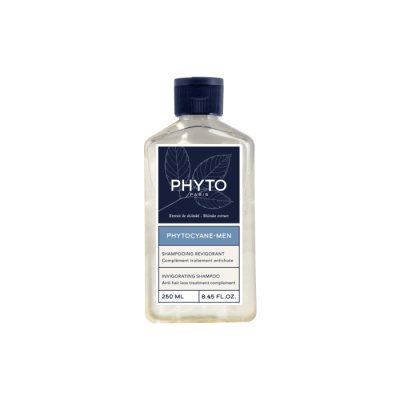 PHYTO PHYTOCYANE šampūnas nuo plaukų slinkimo vyrams, 250 ml