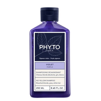 PHYTO PURPLE šampūnas balintiems plaukams, 250 ml