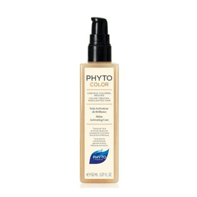 PHYTO žvilgesio suteikianti priemonė dažytiems, šviesintiems plaukams COLOR, 150 ml