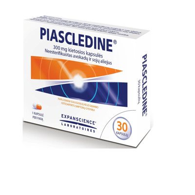 PIASCLEDINE, 300 mg, kietosios kapsulės, N30