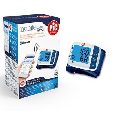 PIC MOBILERAPID WRIST automatinis kraujospūdžio matuoklis ant riešo, 1 vnt