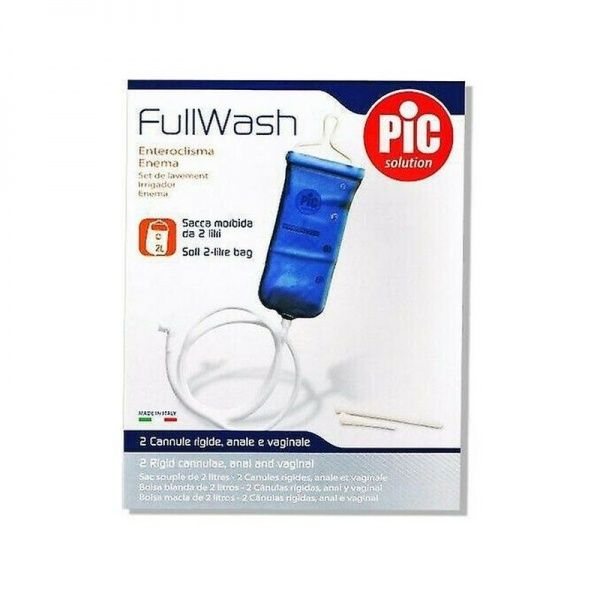 PIC SOLUTION klizmavimo rinkinys FULLWASH, 1 vnt., 2 l