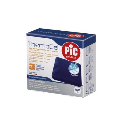 PIC THERMOGEL, Šalčio/šilumos paketas, pagalvėlė, daugkartinis be šerkšno, N1, 10 x 10 cm