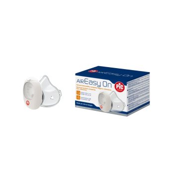 PIC tinklinis inhaliatorius, dedamas ant veido AIR EASY ON, begarsis, 1 vnt