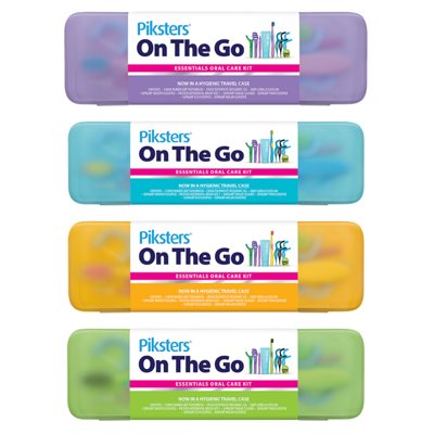 PIKSTERS ON THE GO, burnos higienos priemonių rinkinys suaugusiems, 1 vnt