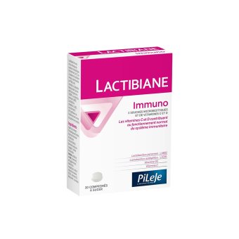 PILEJE LACTIBIANE IMMUNO, nuo ., 30 tablečių, 6 m
