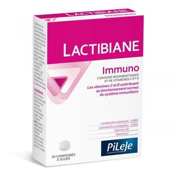 PILEJE maisto papildas LACTIBIANE IMMUNO, 30 tab.