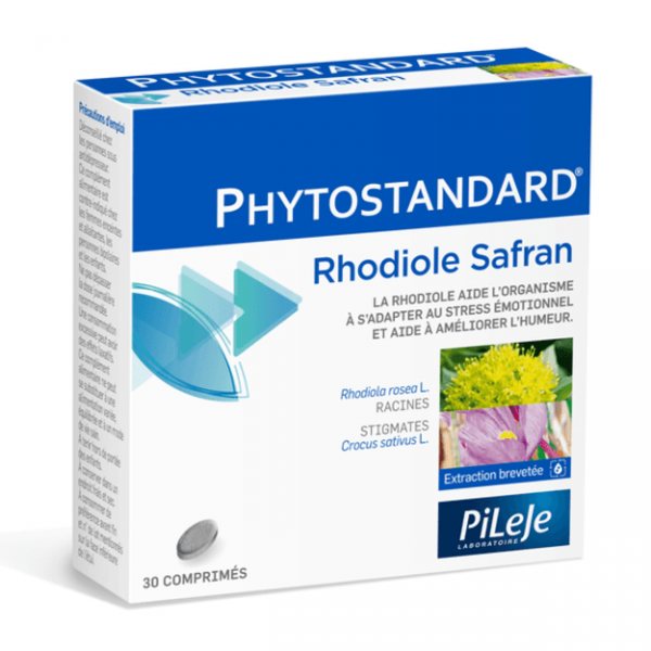 PILEJE maisto papildas PHYTOSTANDARD RHODIOLE SAFRAN, 30 tab.