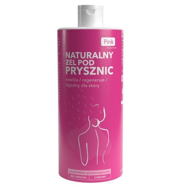 Pink Mama natūralus dušo gelis, 500 ml