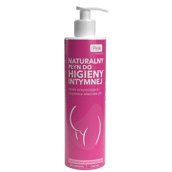 Pink mama natūralus intymios higienos prausiklis, 250 ml