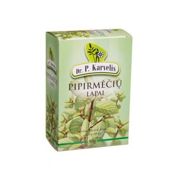 PIPIRMĖČIŲ lapų arbata, 50 g