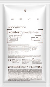 PIRŠTINĖS sterilios COMFORT Nr. 7,5