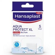 Pleistrai HANSAPLAST AQUA PROTECT XL, 5 vnt., 6 x 7 cm