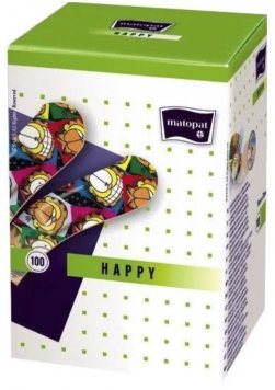 PLEISTRAI Matopat Happy . N100, 19 x 76 mm