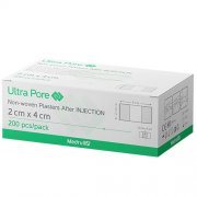 Pleistras po injekcijos ULTRA PORE, 200 vnt., 20 x 40 mm