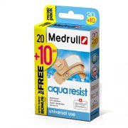 Pleistrų rinkinys MEDRULL AQUA RESIST + 10 vnt., 20 vnt