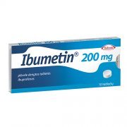 Plėvele dengtos skausmą malšinančios tabletės IBUMETIN 200 mg, 10 vnt