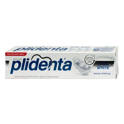 PLIDENTA, TOTAL WHITE dantų pasta, 75 ml