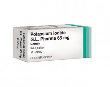 POTASSIUM Iodide 65 mg tabletės N10