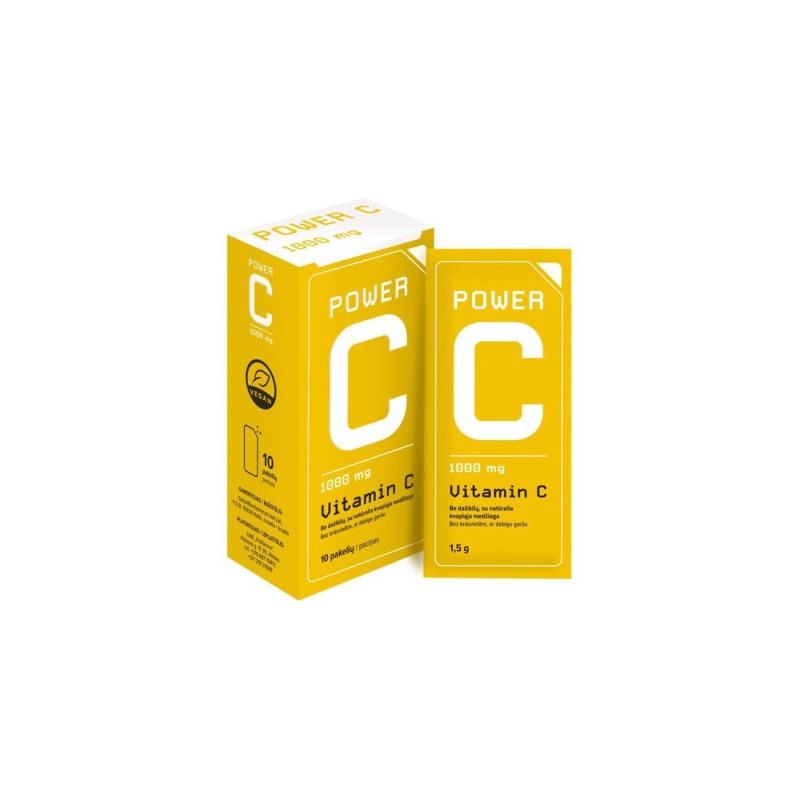 POWER C vitamin 1000mg milt. N10