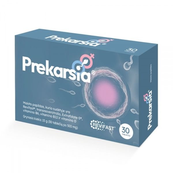 PREKARSIA maisto papildas, 30 tab.