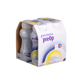 PreOp, citrinų skonio gėrimas, 4 vnt., 4 x 200 ml
