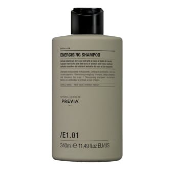 PREVIA, energizuojantis šampūnas, 340 ml