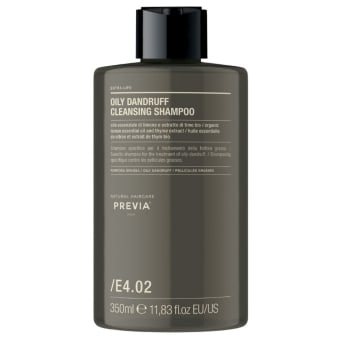 PREVIA, valomasis šampūnas nuo riebių pleiskanų, 350 ml