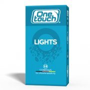 Prezervatyvai ONE TOUCH LIGHTS, 12 vnt
