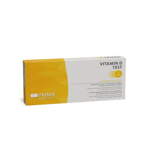 PRIMA testas vitamino D kiekio nustatymui kraujyje, 1 vnt