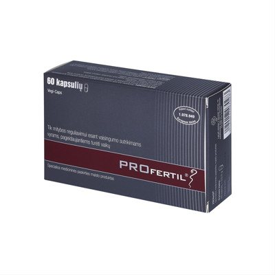 PROFERTIL, 60 kapsulių