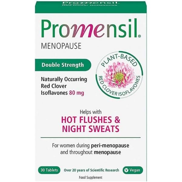 PROMENSIL maisto papildas DOUBLE STRENGTH 80 mg, 30 tab.