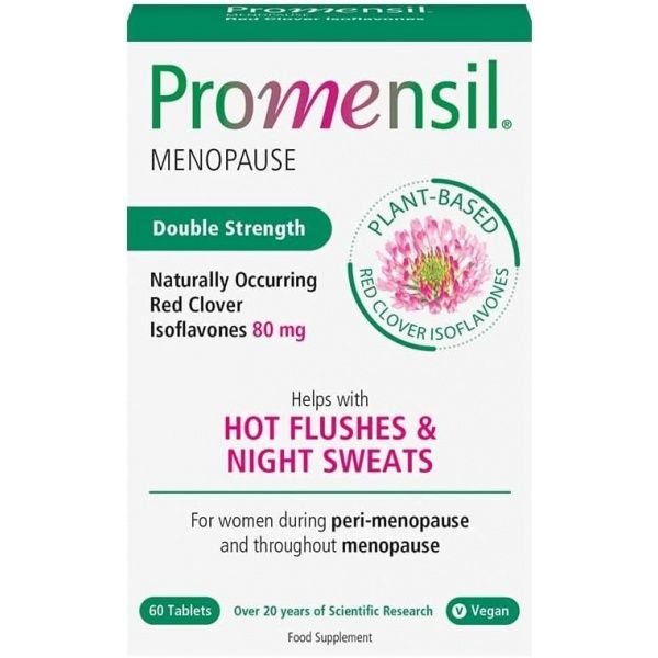 PROMENSIL maisto papildas DOUBLE STRENGTH 80 mg, 60 tab.