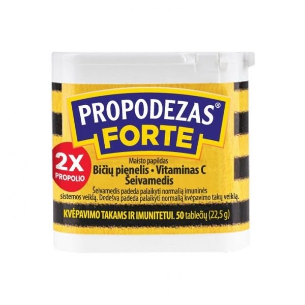PROPODEZAS maisto papildas FORTE, 50 tab.