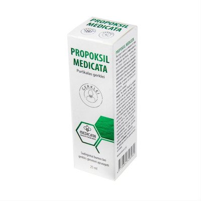PROPOKSIL, burnos ir gerklės purškalas, 25 ml