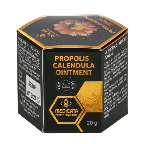 Propolio-medetkų tepalas, 20 g
