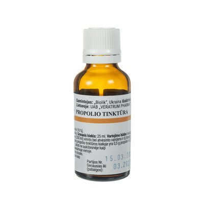 Propolio tinktūra, 25 ml