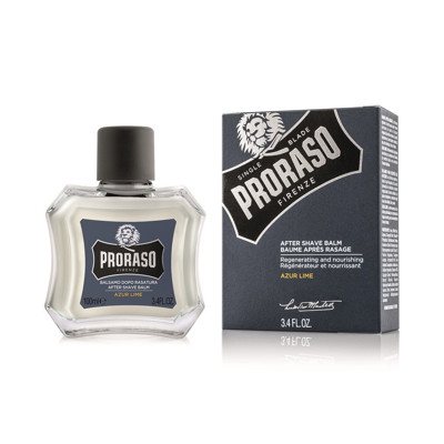 PRORASO AZUR LIME AFTER SHAVE BALM, balzamas po skutimosi, 100 ml