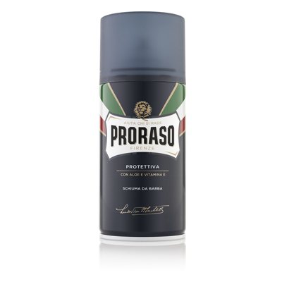 PRORASO BLUE SHAVING FOAM, drėkinamosios skutimosi putos, 300 ml