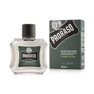 PRORASO CYPRESS & VETYVER BEARD BALM, barzdos balzamas, 100 ml